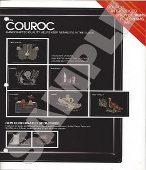 Couroc of Monterey-51 Couroc Product Catalogues 1958 to 1985.